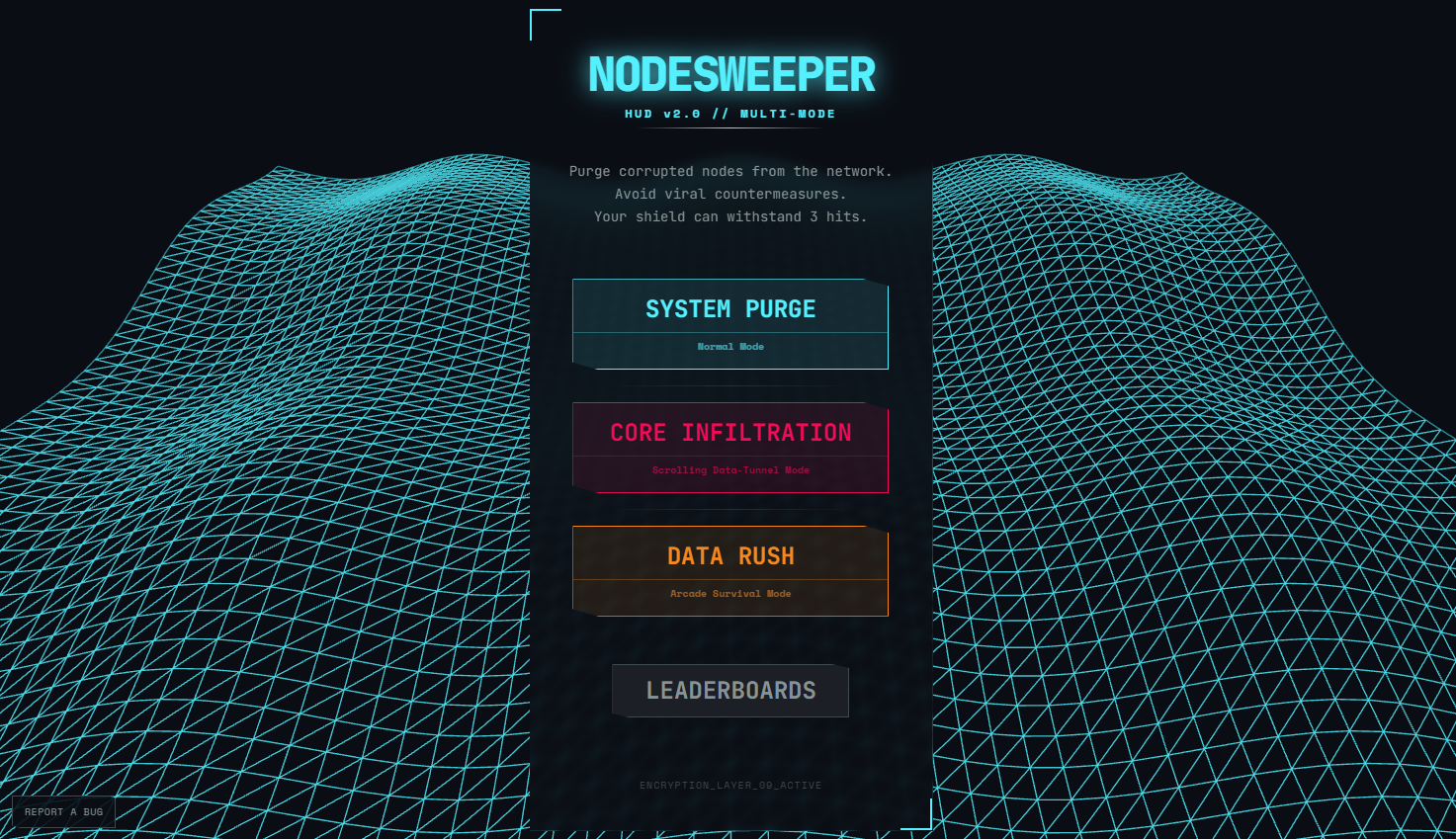 Nodesweeper screenshot 1