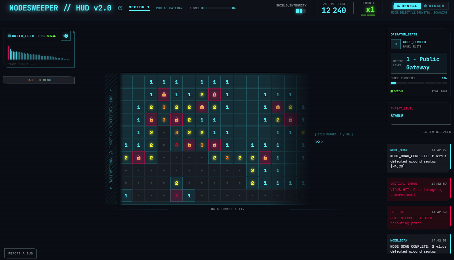 Nodesweeper screenshot 4